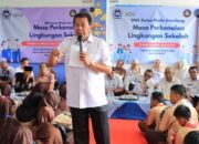 Bupati Maesyal Motivasi Pelajar SMP dan SMK Satya Muda Gemilang di Masa MPLS