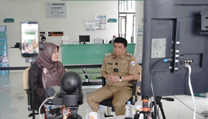 Dukung Peningkatan Layanan Kesehatan, Bupati Garut Hadiri Podcast Bersama Klinik Utama Dr. H.A. Rotinsulu