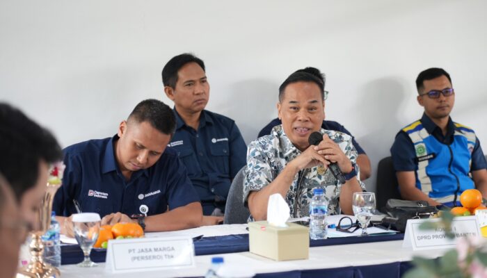 Komisi 1 DPRD Provinsi Banten Lakukan Kunjungan Kerja di Jalan Tol Jakarta-Tangerang