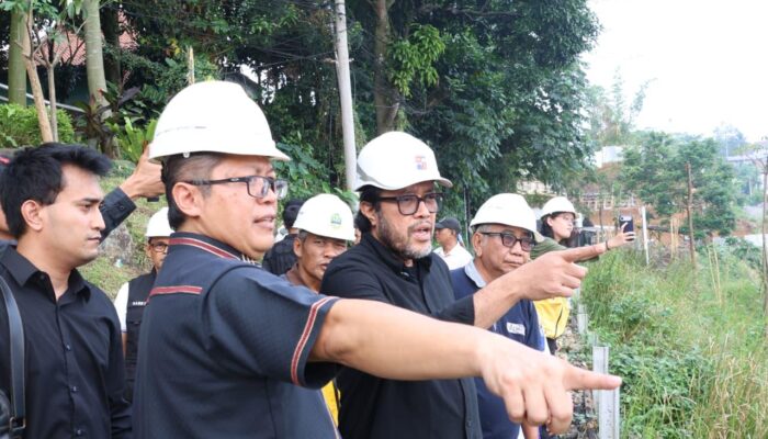 Tinjau Pembangunan Trase Baru Batutulis, Ono Surono Memastikan Proyek Selesai Oktober 2026