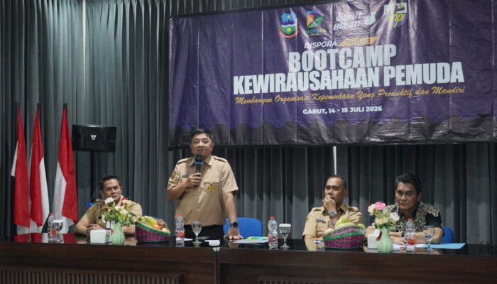 Buka Bootcamp Kewirausahaan, Bupati Garut Dorong Organisasi Pemuda Bangun Ekosistem Usaha Mandiri