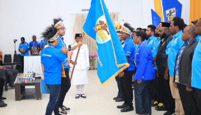 KNPI Papua Tengah Resmi Dilantik Di Paniai