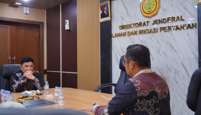 Bupati Garut dan Kementan Bahas Penguatan Irigasi dan Lahan Pertanian
