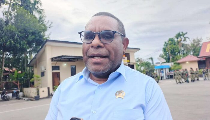 Wakil  Ketua I DPR Papua Tengah Himbau Masyarakat Jangan Bakar Lahan  Saat  Kemarau