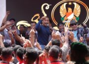 Dankodiklatad Ikuti Olahraga Bersama Alumni Akmil, Kasad Tekankan Soliditas dan Pengabdian untuk Rakyat