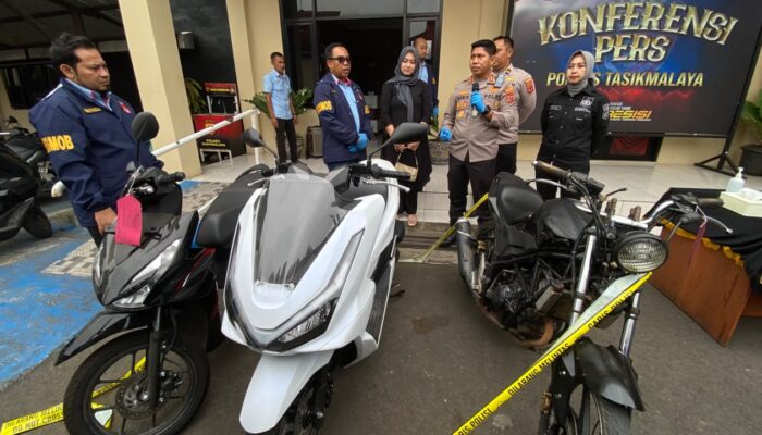 Hasil OPS LIBAS LODAYA 2026, Polres Tasikmalaya Tangkap 3 Pelaku Curanmor Lintas Wilayah
