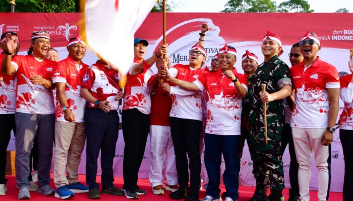 Rayakan Kirab Merah Putih, Sekda Jabar: Perjuangan Masa Kini Diwujudkan dengan Menurunkan Kemiskinan
