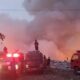 Gas Metana Dari Timbunan Sampah Meletup, TPSA Nangkaleah Terbakar seluas 5 hektar