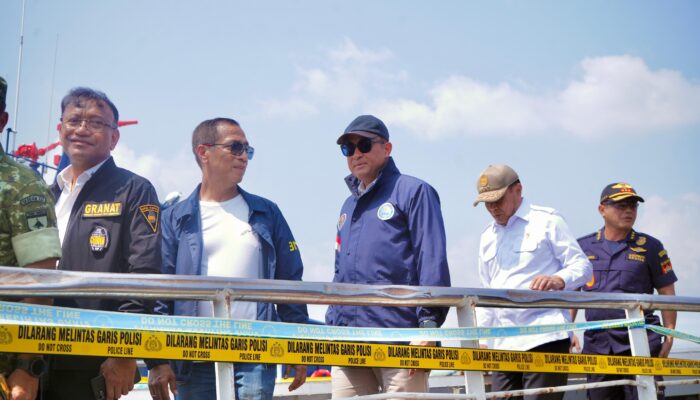 Operasi Gabungan Ungkap 2,6 Ton Cairan Mengandung Metamfetamin Di Kapal Mv Ocean Porter Berbendera Tanzania