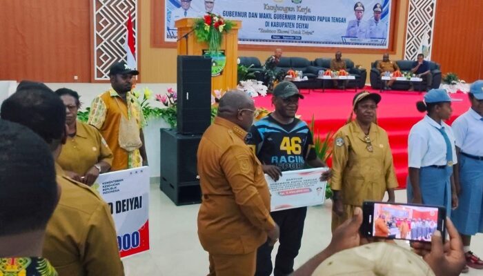Kadinsos Deiyai  Apresiasi Kunker Gubernur Papua Tengah Di Deiyai