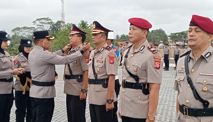 Sejumlah Personel Polres Pangandaran Dimutasi, Wakapolres dan Kasatreskrim Berganti