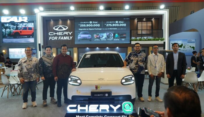 Chery Bawa Empat Model Elektrifikasi ke GIIAS Bandung 2026, Chery Q Jadi Sorotan Utama