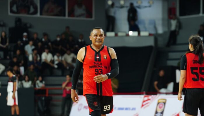 Dankodiklatad Hadiri Turnamen Basket Piala Panglima TNI, Dorong Lahirnya Atlet Berprestasi