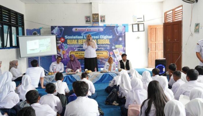 Edukasi Generasi Muda Bijak Bermedia Sosial, Diskominfo Kabupaten Tangerang Gelar Sosialisasi Literasi Digital di SMP & SMK Satya Muda Gemilang