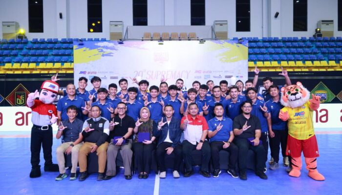 Siap Hadapi Musim Baru, JNE kembali mendukung Tim Cosmo JNE FC di Liga Futsal Profesional