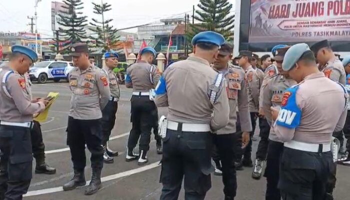 Kasi Propam Polres Tasik Gelar Operasi HP, Instruksi Polda Jabar  Kapolres: Ketahuan Main Judi Online Copot