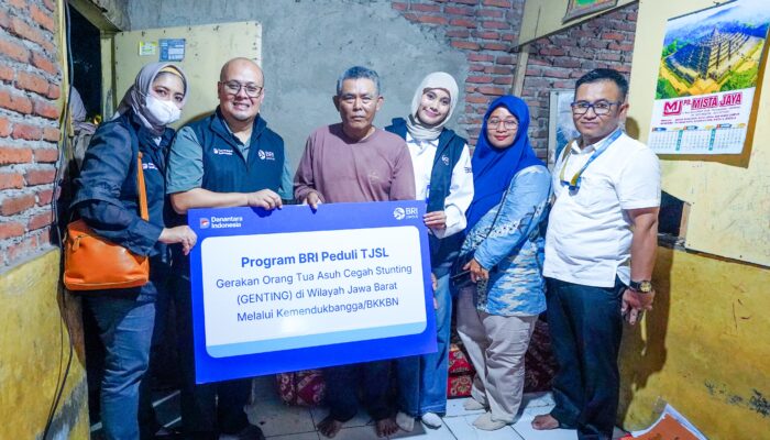 Dukung Program GENTING BKKBN, BRI Peduli Beralokasi Renovasi Rumah Tidak Layak Huni di Indramayu