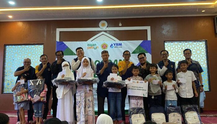 Itqan Peduli Bersama YBM BRILiaN Salurkan Bantuan Sarana Prasarana Pendidikan kepada 100 Penerima Manfaat di Kota Bandung
