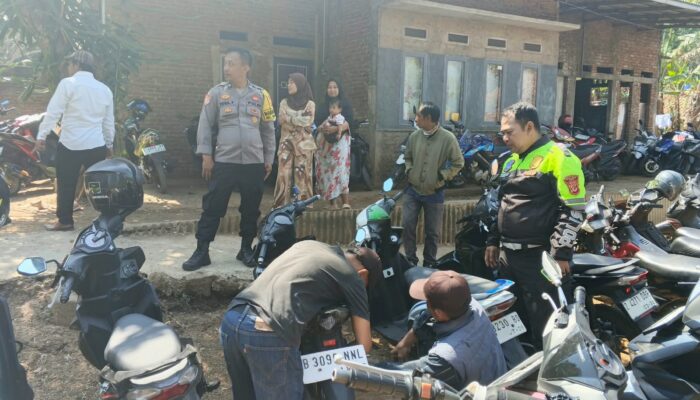 Polisi Sita 20 Knalpot Brong di Lingkungan Sekolah Dalam Razia Knalpot Brong