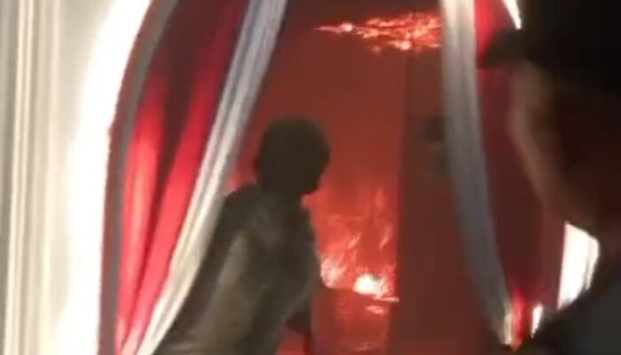 Kosleting Listrik Kantor Wali Kota Banjar Dilalap Si Jago Merah