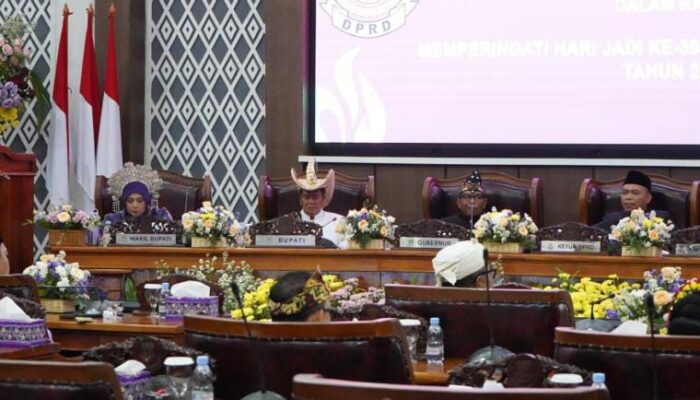 Peringati Hari Jadi Ke-394 Kabupaten Tangerang, DPRD Gelar Rapat Paripurna: Perkuat Sinergi dan Kolaborasi Pembangunan