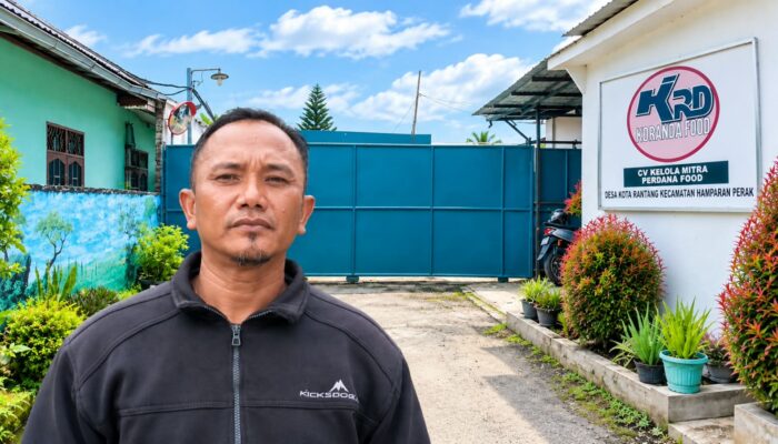 Terkait Isu Miring, Berbanding Terbalik: Kondisi Saluran Parit di Sekitar CV Koranda Food Justru Terlihat Bersih