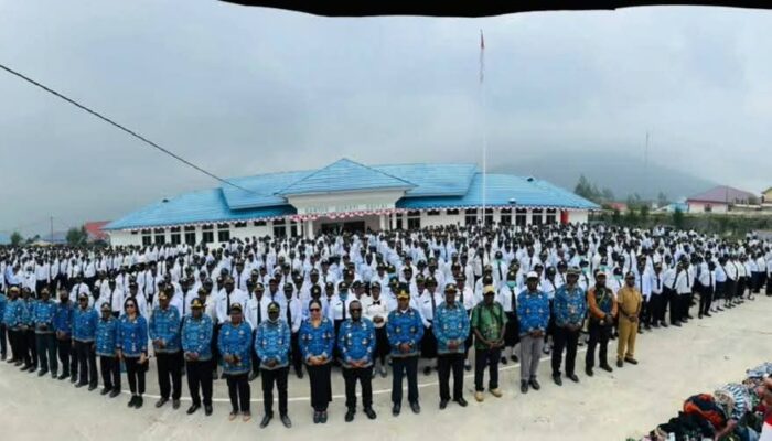 Kadinsos Deiyai Apresiasi Bupati Lepas 1.345 Peserta Latsar CPNS dan Orientasi PPPK