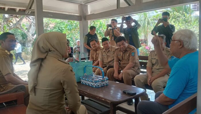 Jelang Milangkala ke-14, Bupati Pangandaran Sambangi Kediaman Ketua Presidium Pemekaran