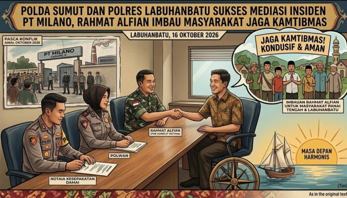 Apresiasi Mediasi Kepolisian, Konflik PT Milano di Panai Tengah Berakhir Damai