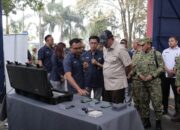 Menhan Tinjau Kapabilitas Radar, Drone, dan Elektronika Pertahanan LEN