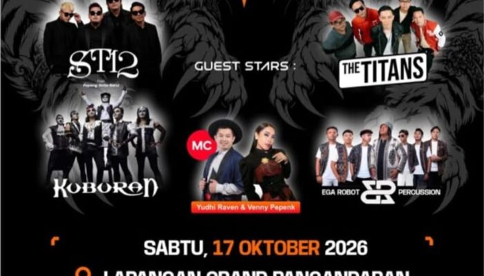 ST12, The Titans hingga Kuburan Siap Hibur Warga di Pangandaran Bike Nations II